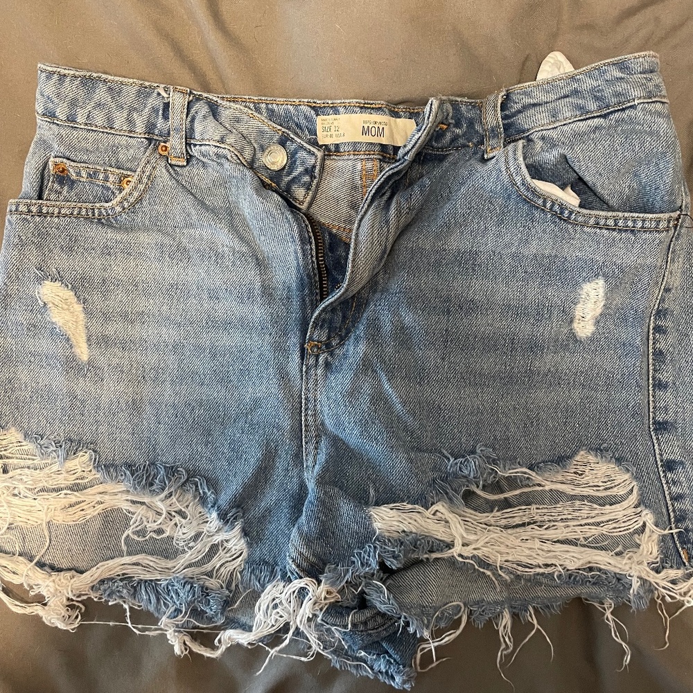 Top shop mom shorts